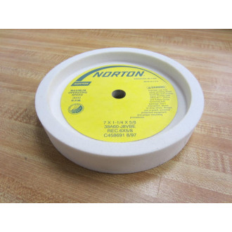 Norton 38A60-J8VBE Grinding Wheel 7" x 1-14" x 58" - New No Box