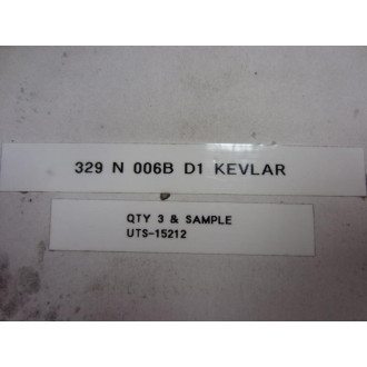 Delrin UTS-15212 Collets 329 N 006B D1 Kevlar (Pack of 3)