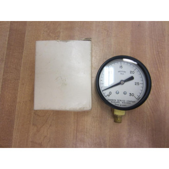 Johnson Service Company 49-748 49748 Pressure Gauge 0-30