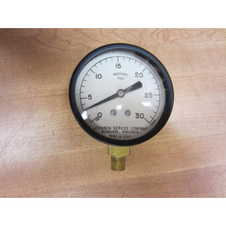 Johnson Service Company 49-748 49748 Pressure Gauge 0-30