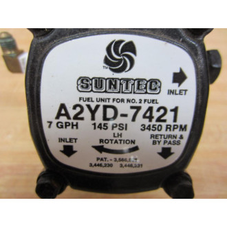 Sloan A2YD-7421 Suntec A2YD7421 Pump Fuel Unit for No. 2 Fuel