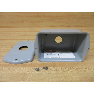 Hoffman E-D1PB1 Push Button Enclosure ED1PB1 - Used