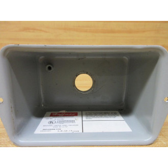 Hoffman E-D1PB1 Push Button Enclosure ED1PB1 - Used