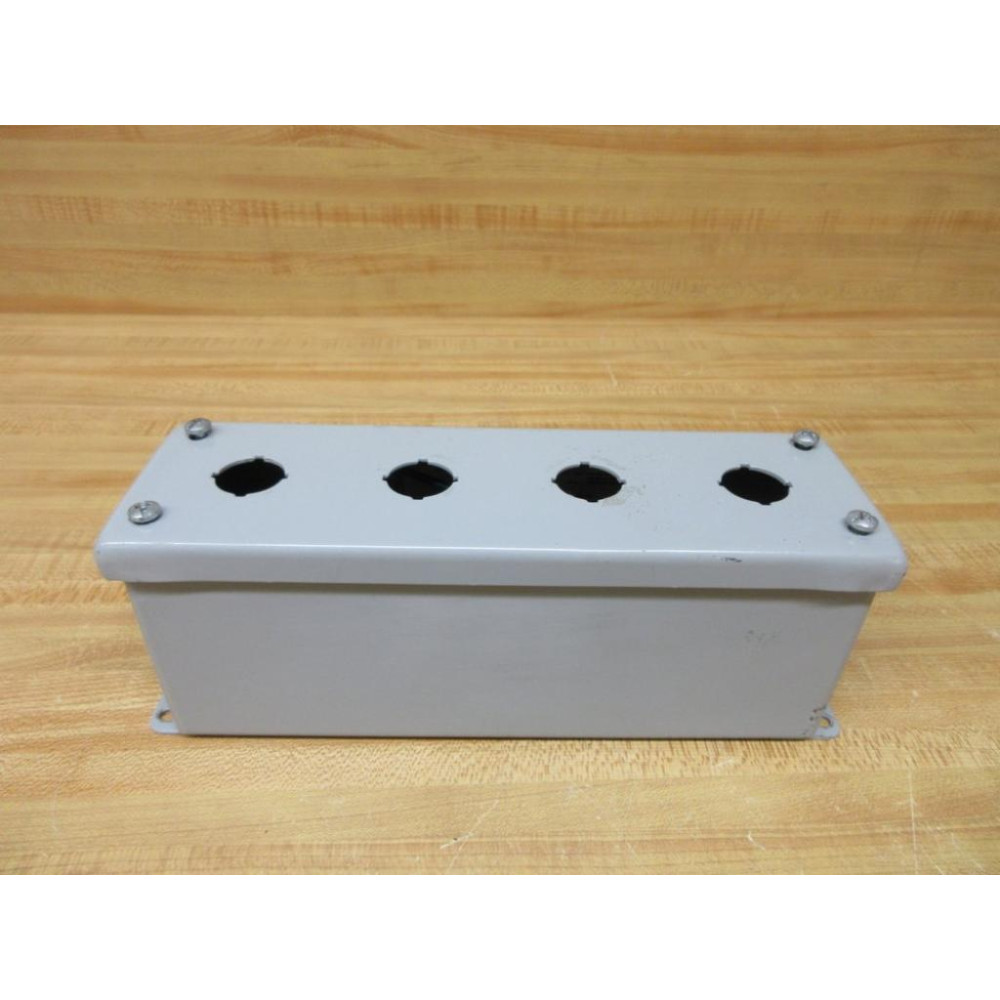 Hoffman E4PBGXM Push Button Enclosure - Used