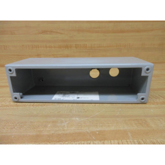 Hoffman E4PBGXM Push Button Enclosure - Used