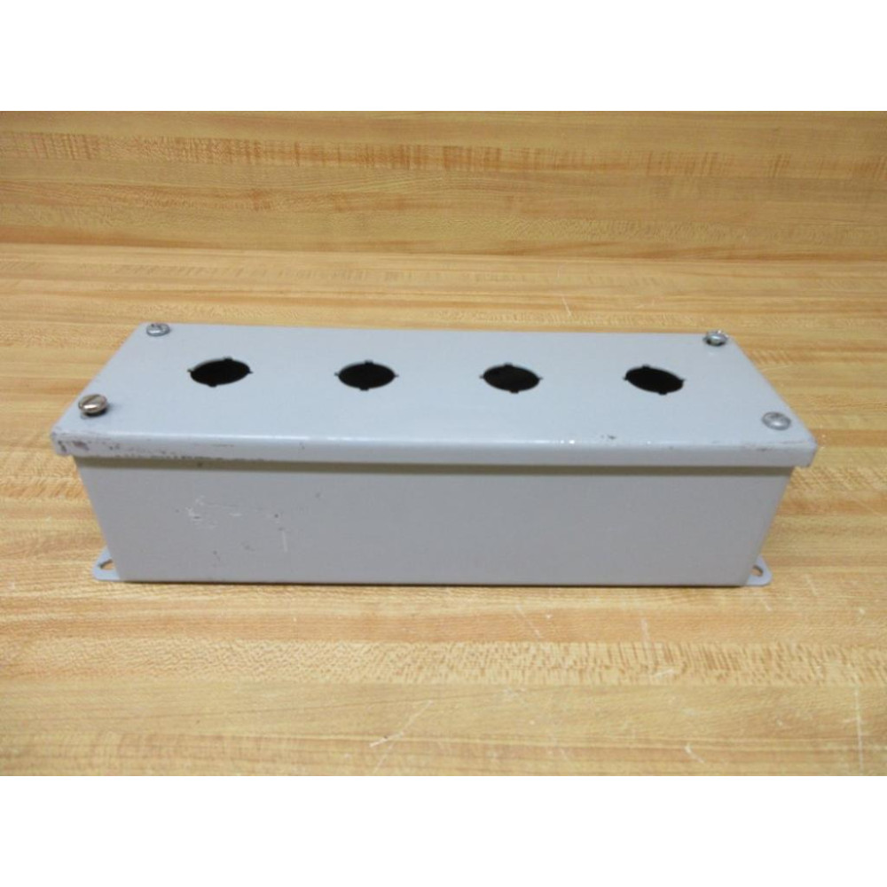 Hoffman E4PBG Push Button Enclosure - Used