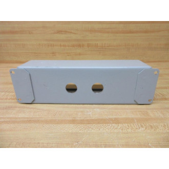 Hoffman E4PBG Push Button Enclosure - Used