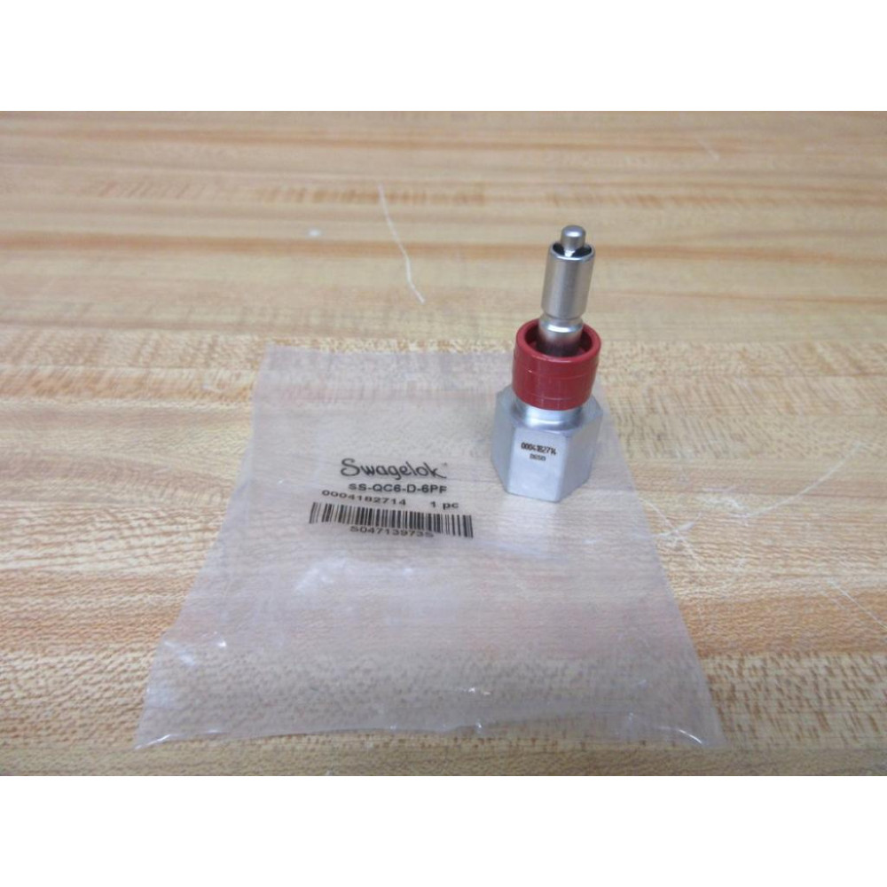 Swagelok SS-QC6-D-6PF Quick Connect Valve Stem 0004182714