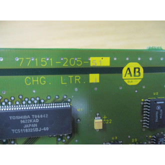Allen Bradley 6189-FPABVC TFT Video Card 77151-205-51 - Used