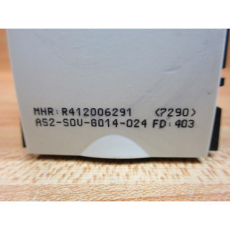 Rexroth Bosch AS2-S0V-G014-024 Pneumatic Valve AS2SOVG014024 - Used