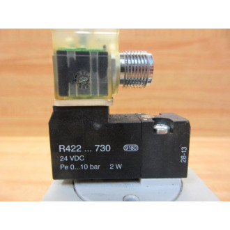 Rexroth Bosch AS2-S0V-G014-024 Pneumatic Valve AS2SOVG014024 - Used