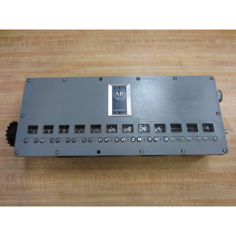 Allen Bradley 803-F912X Rotary Cam Limit Switch 803F912X Missing End Pieces - Used