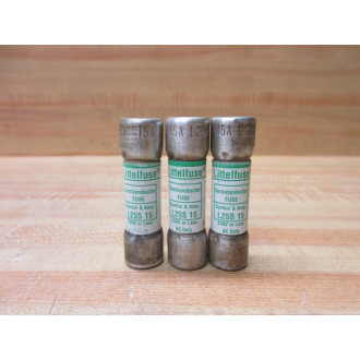 Littelfuse L25S-15 Fuse L25S015 (Pack of 2) - Used