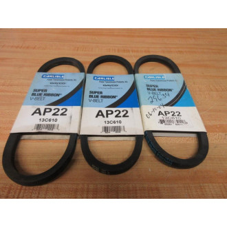 Carlisle AP22 Timken V Belt (Pack of 3)
