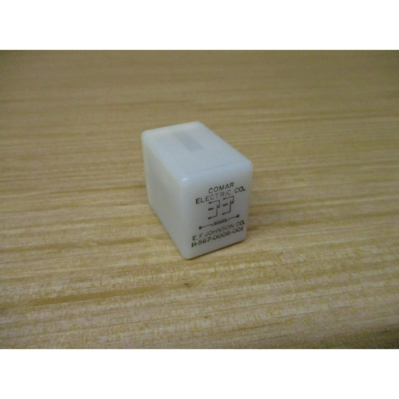 Comar H-567-0006-001 E.F. Johnson Relay H5670006001 - New No Box