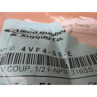 Dixon 4VF4-SS-E Hydraulic Quick-Disconnect Coupling 4VF4SSE