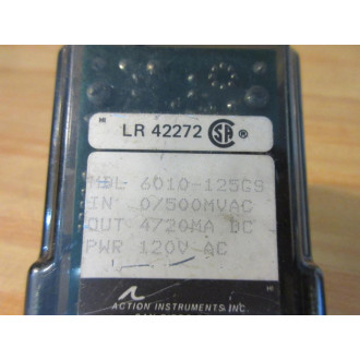 Action Pak 6010-125CS Relay Module 6010125CS - Used