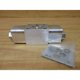 Sun Hydraulics EBY 8FN8 Sandwich Manifold EBY W Plate & O-Rings - New No Box