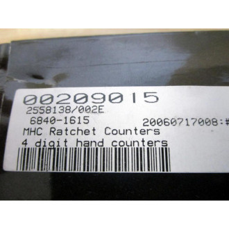 MHC Industrial Supply 00209015 Ratchet Counter 6840-1615