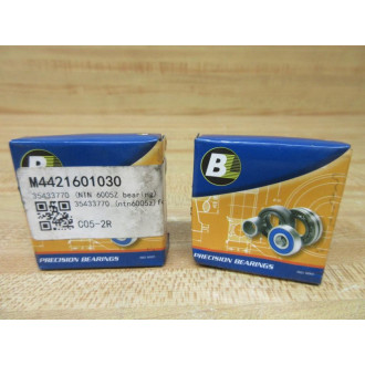BL Bearings 6005 ZZC3 PRX Ball Bearing 6005 ZC3 (Pack of 2)