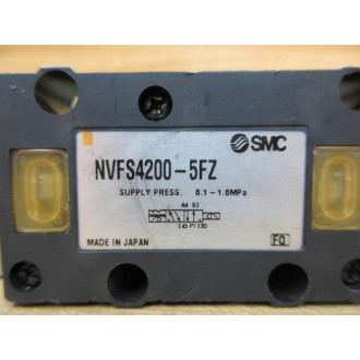 SMC NVFS4200-5FZ Solenoid Valve NVFS42005FZ - Used