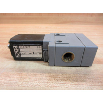 Burkert 411-C-G14 Solenoid Valve 411CG14 - Used