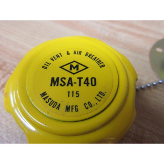 Masuda MSA-T40 Oil Vent & Air Breather MSAT40 - New No Box