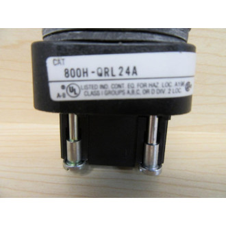 Allen Bradley 800H-QRL24A Pilot Light 800HQRL24A - New No Box