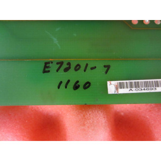 E7201-7 E72017 PC Board 1160 PC7201-A - Parts Only