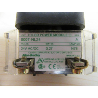 Allen Bradley 800H-QRL24A Pilot Light 800HQRL24A - New No Box