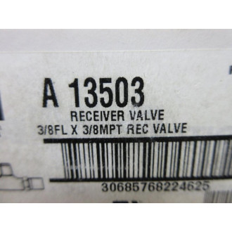 Mueller Refrigeration A 13503 Receiver Valve A13503