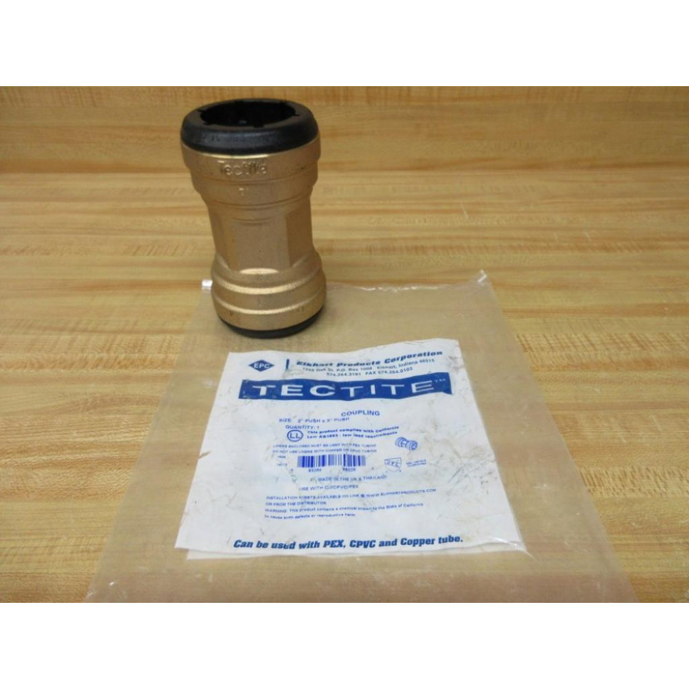 Elkhart Products 2" PUSH Tectite Straight Coupling 2PUSH