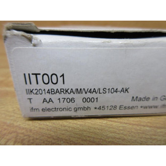 IFM Efector IIT001 Inductive Sensor IIK2014BARKAMV4ALS