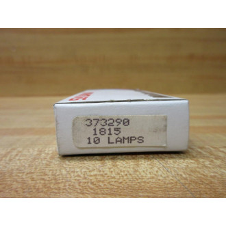 Sylvania 1815 Miniature Lamp Light Bulb (Pack of 10)