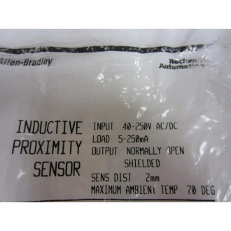 Allen Bradley 871TM-B8N18-N3 Proximity Sensor 871TMB8N18N3 Series A