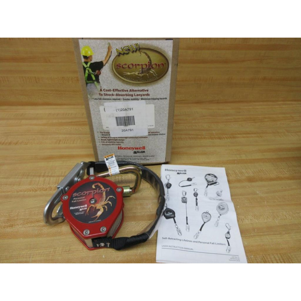 Honeywell PFL-2-Z79FT Miller Scorpion Personal Fall Limiter 20A791