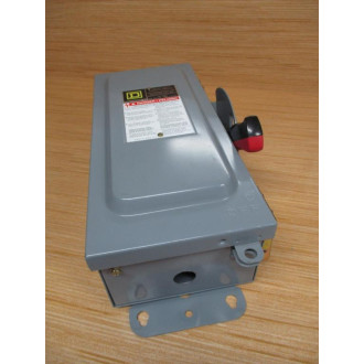 Square D HU361AWKEI Disconnect Switch - Used
