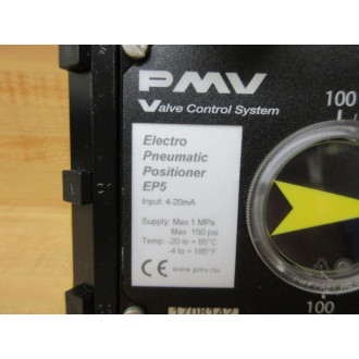 Flowserve EP5EX-HPNU-04K01-PV-9DA-4Z PMV Electro Pneumatic Positioner EP5