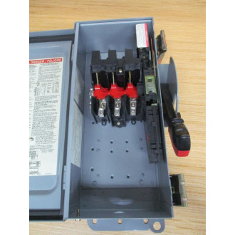 Square D HU361AWKEI Disconnect Switch WO Handle 4056684150K - Used