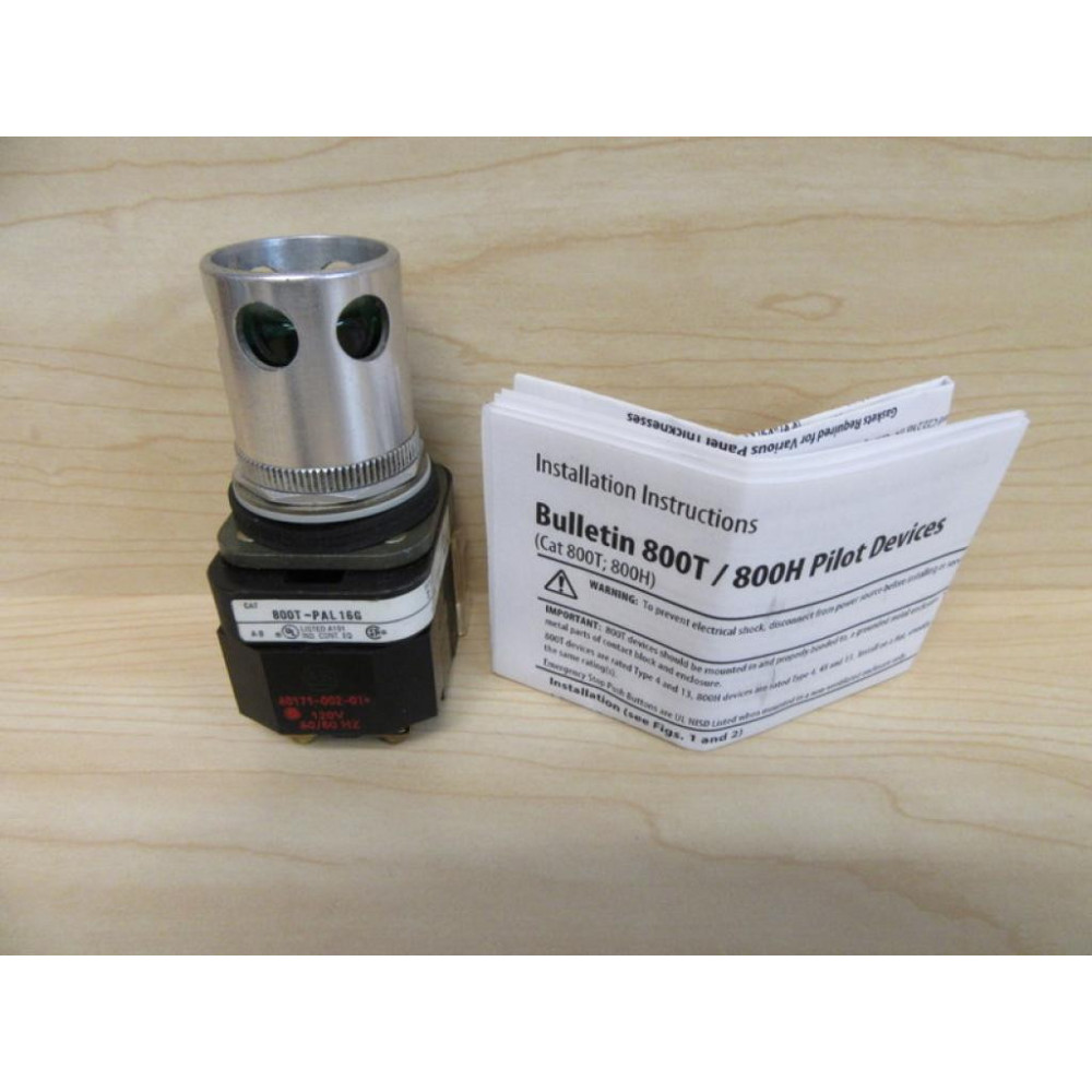 Allen Bradley 800T-PAL16G Push Button Illum. 800TPAL16G - New No Box