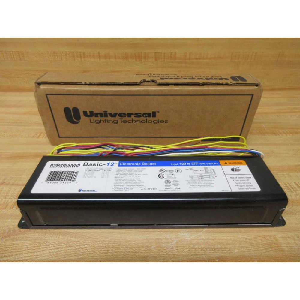 Universal Lighting B295SRUNVHP Basic-12 Electronic Ballast