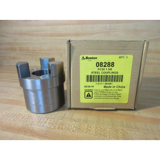 Boston Gear FC30-1-38 Steel Coupling 08288