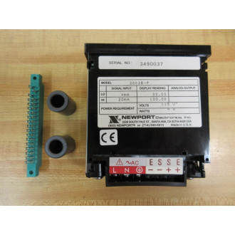 Newport Electronics 2002B-P 4-20MADC Voltmeter 2002BP420MADC