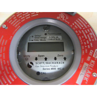 ScottBacharach SERIES 4800A NIC II Gas Monitor - New No Box