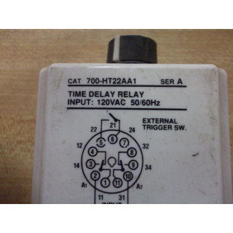 Allen Bradley 700-HT22AA1 Time Delay Relay 700HT22AA1 Series A - Used