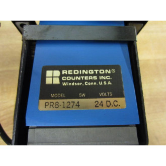 Redington PR8-1274 4 Digit Counter 24DC 5 W  PR81274 Cracked - Used