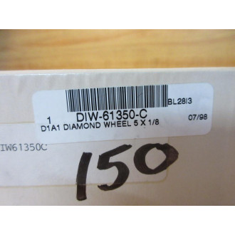 United States Diamond Wheel DIW-61350-C Grinding Wheel DIW61350C