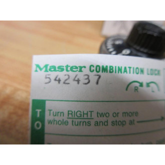 Master Lock 1525 Combination Padlock V652 (Pack of 2)