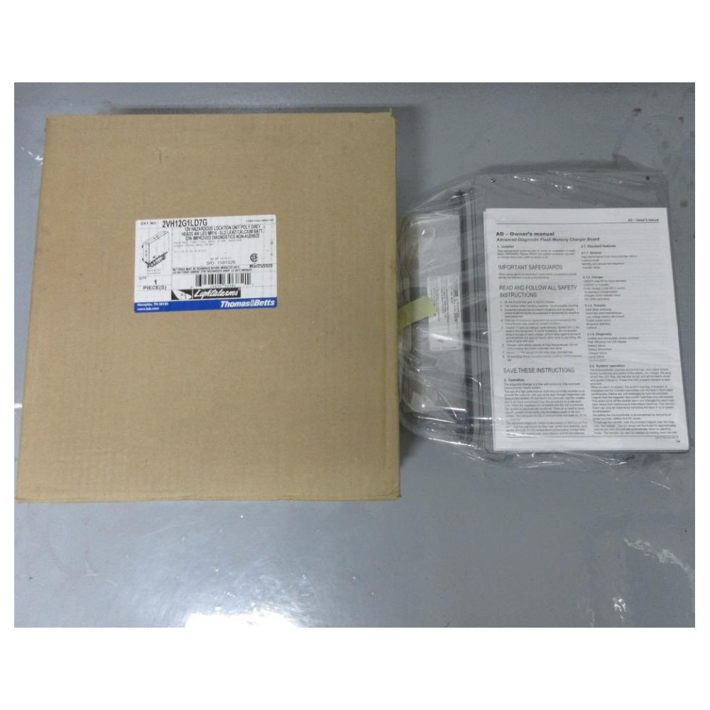 Thomas & Betts 2VH12G1LD7G Lightalarms Emergency Light