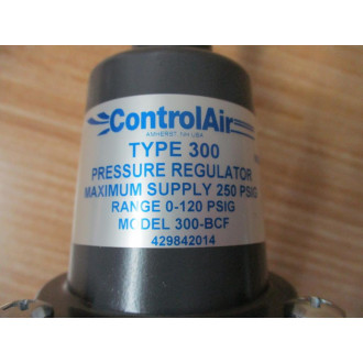 ControlAir 300-BCF Pressure Regulator 300BCF Mounted - New No Box